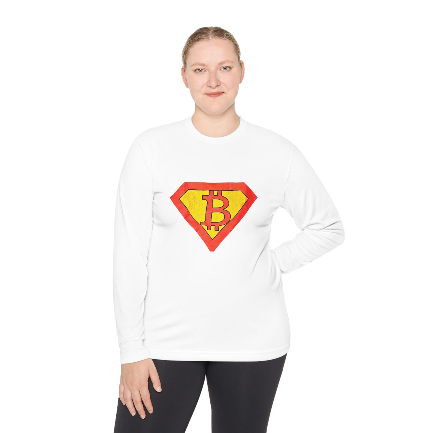 Unisex Lightweight Long Sleeve Tee BTCSuperMan