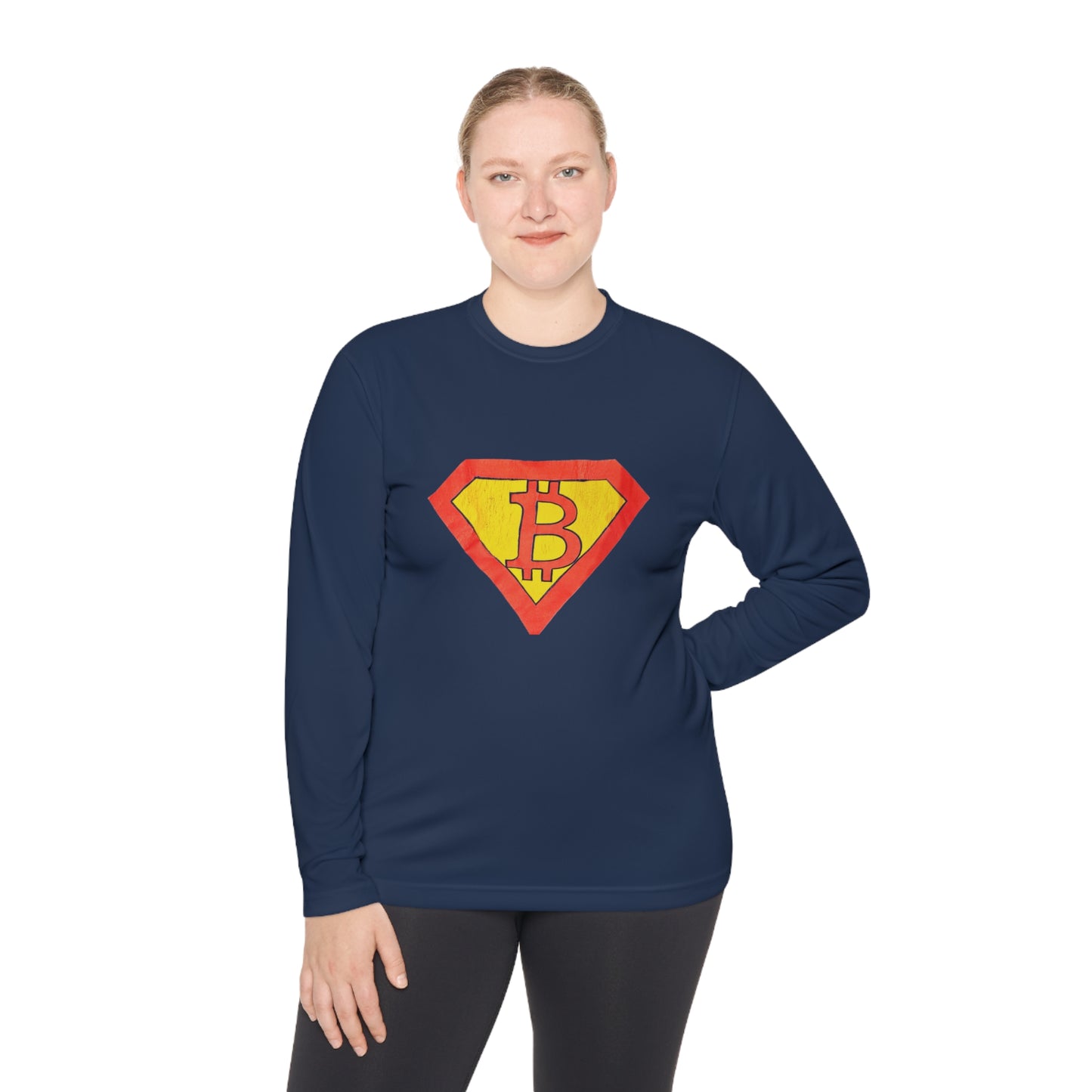 Unisex Lightweight Long Sleeve Tee BTCSuperMan