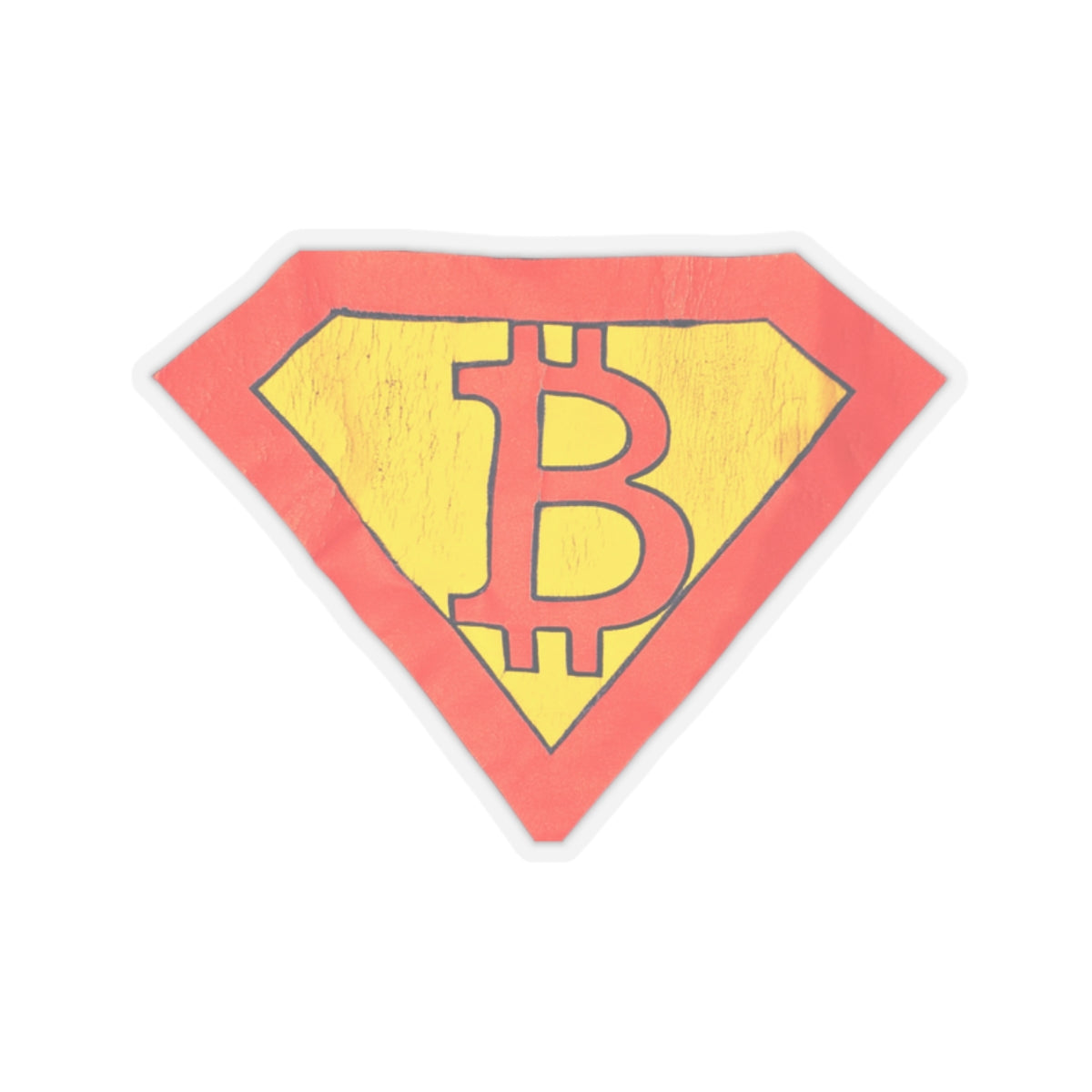 Kiss-Cut Stickers BTC