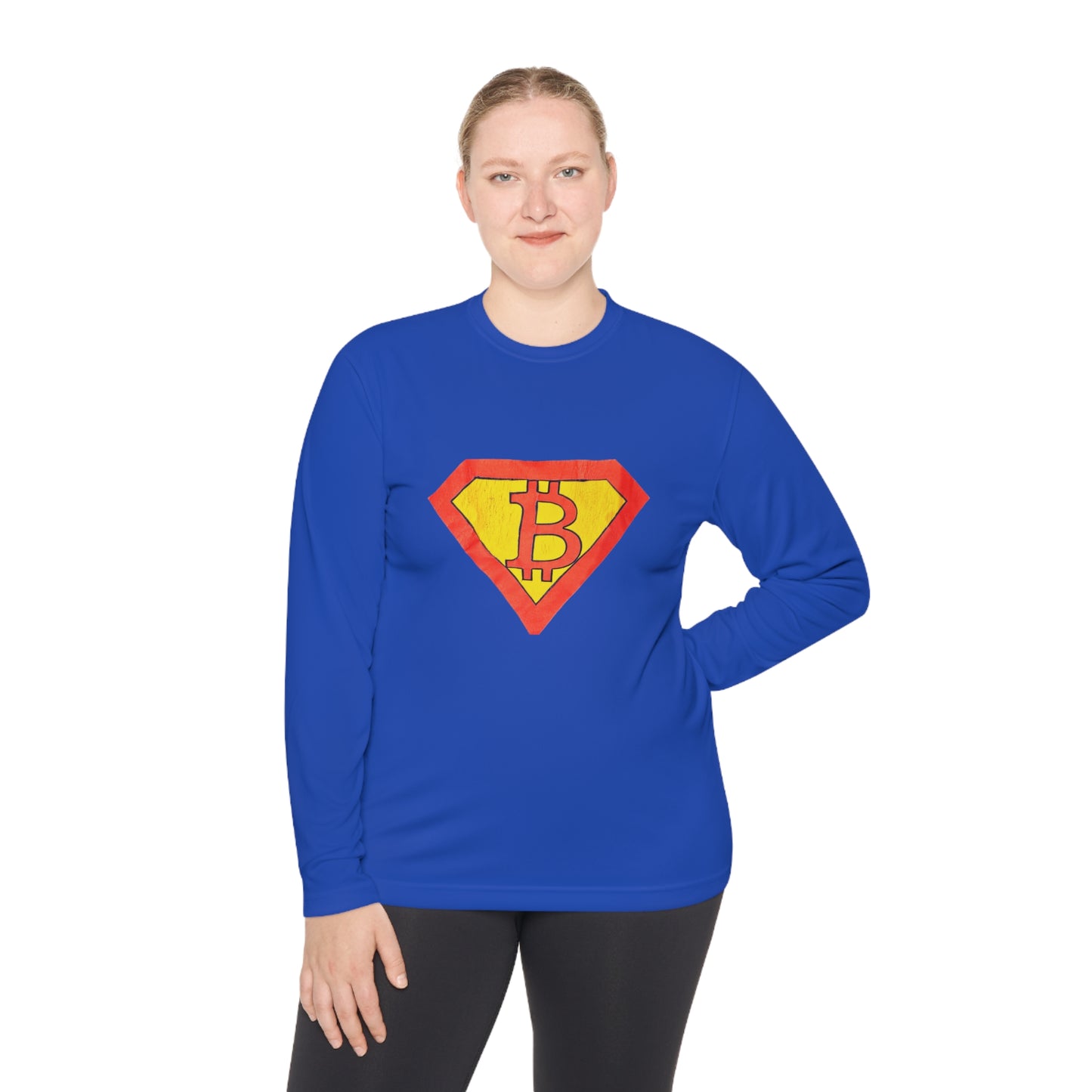 Unisex Lightweight Long Sleeve Tee BTCSuperMan