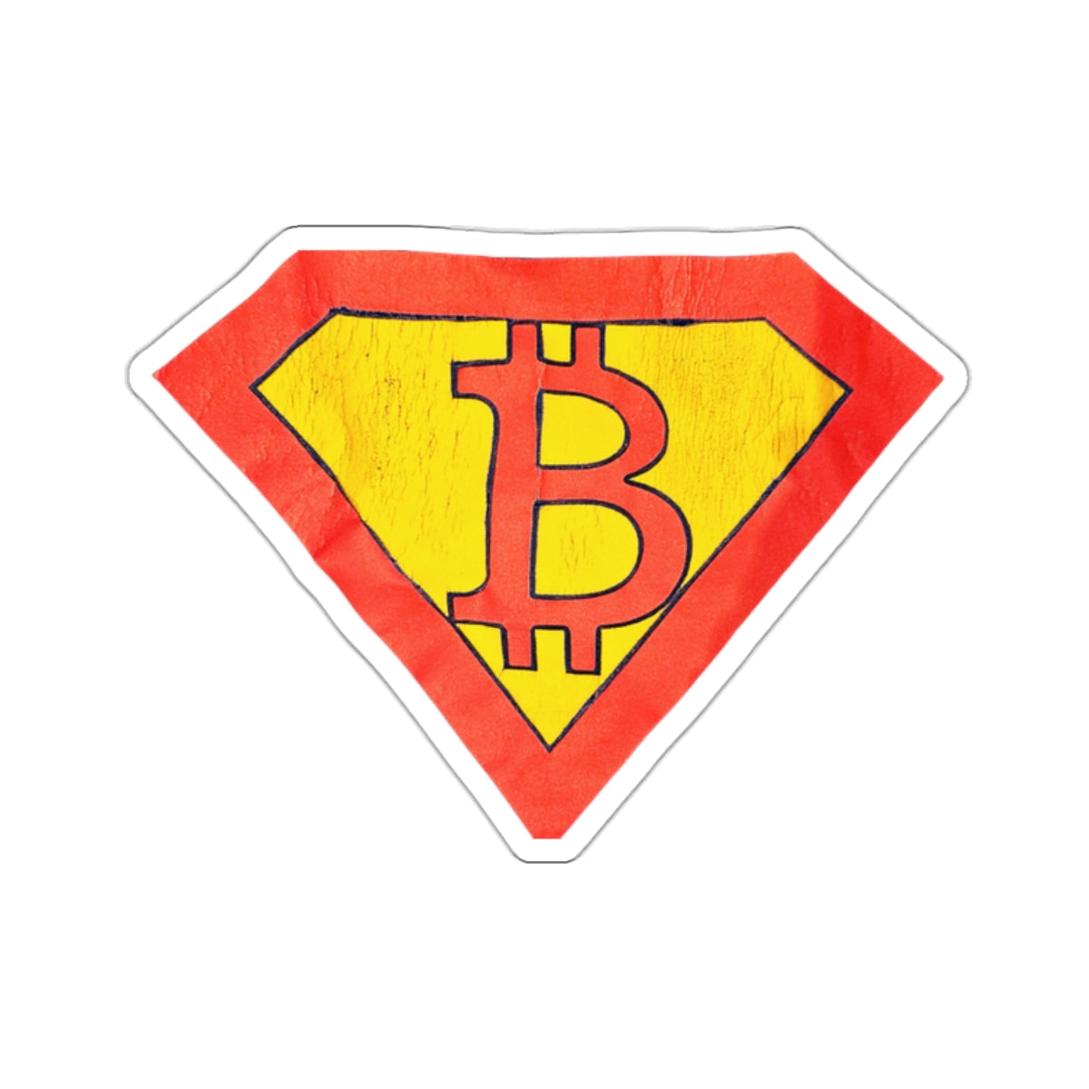 Kiss-Cut Stickers BTC