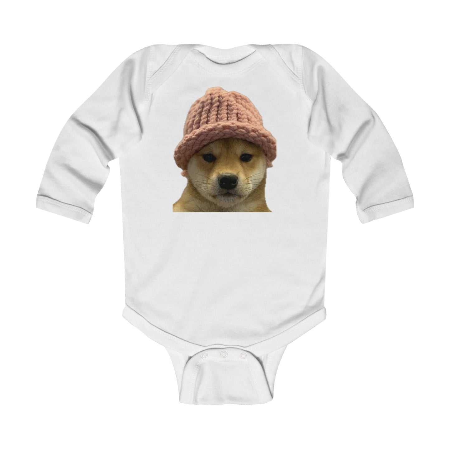 Infant Long Sleeve Bodysuit dogwifhat